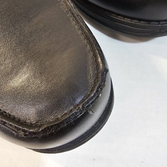 DR. SCHOLL'S Black Loafers Advanced Comfort Gel Insole Slip-on Shoes - Picture 4 of 7